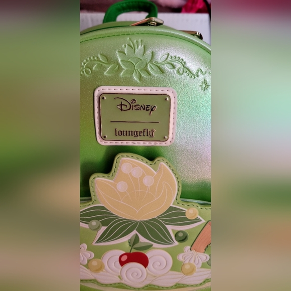 Loungefly Disney The Princess and The Frog Tiana Cake Mini Backpack - Picture 2 of 5